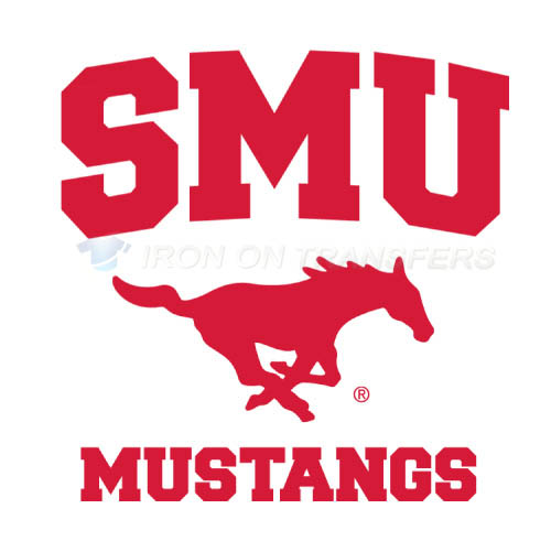 Southern Methodist Mustangs Iron-on Stickers (Heat Transfers)NO.6295